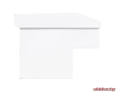 Weather Guard 87in Lo-Side Box, Steel, White, 7.0 cu ft - 165-3-04