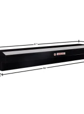 Weather Guard 87in Lo-Side Box, Steel, Gloss Black, 7.0 cu ft                                     - 165-5-04 - Image 2