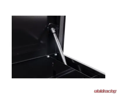 Weather Guard 87in Lo-Side Box, Steel, Gloss Black, 7.0 cu ft - 165-5-04