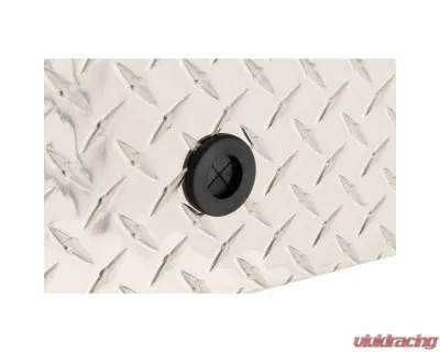 Weather Guard 56in Lo-Side Box, Aluminum, Clear, 4.0 cu ft - 174-0-04