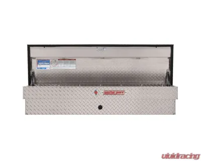 Weather Guard 56in Lo-Side Box, Aluminum, Clear, 4.0 cu ft - 174-0-04