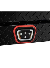 Weather Guard 56in Lo-Side Box, Aluminum, Gloss Black, 4.0 cu ft                                     - 174-5-04 - Image 10