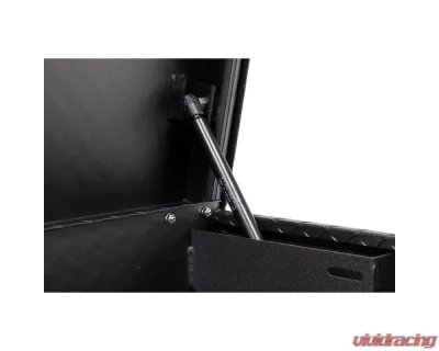 Weather Guard 56in Lo-Side Box, Aluminum, Textured Matte Black, 4.0 cu ft - 174-52-04