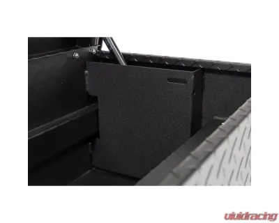 Weather Guard 56in Lo-Side Box, Aluminum, Textured Matte Black, 4.0 cu ft - 174-52-04