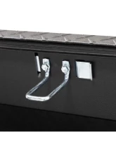 Weather Guard 56in Lo-Side Box, Aluminum, Textured Matte Black, 4.0 cu ft                                     - 174-52-04 - Image 7