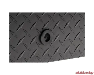 Weather Guard 56in Lo-Side Box, Aluminum, Textured Matte Black, 4.0 cu ft - 174-52-04