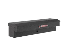 Weather Guard 56in Lo-Side Box, Aluminum, Textured Matte Black, 4.0 cu ft