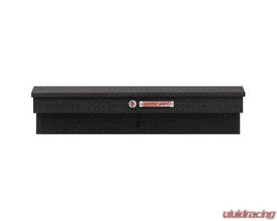 Weather Guard 56in Lo-Side Box, Aluminum, Textured Matte Black, 4.0 cu ft - 174-52-04