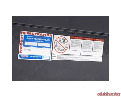 Weather Guard 56in Lo-Side Box, Aluminum, Gunmetal Gray, 4.0 cu ft - 174-6-04