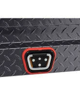 Weather Guard 56in Lo-Side Box, Aluminum, Gunmetal Gray, 4.0 cu ft                                     - 174-6-04 - Image 10