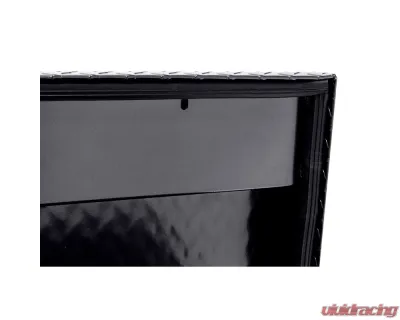 Weather Guard 56in Lo-Side Box, Aluminum, Gunmetal Gray, 4.0 cu ft - 174-6-04