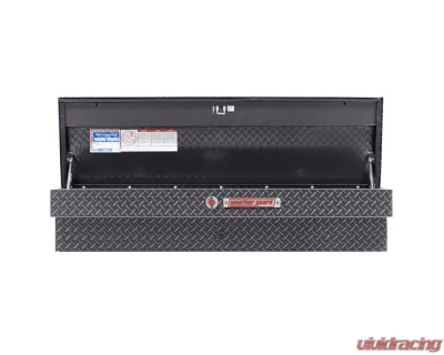 Weather Guard 56in Lo-Side Box, Aluminum, Gunmetal Gray, 4.0 cu ft - 174-6-04