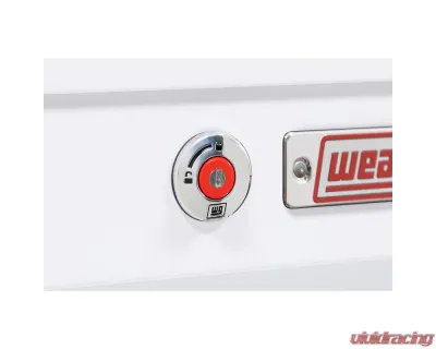 Weather Guard 56in Lo-Side Box, Steel, White, 4.0 cu ft - 175-3-04