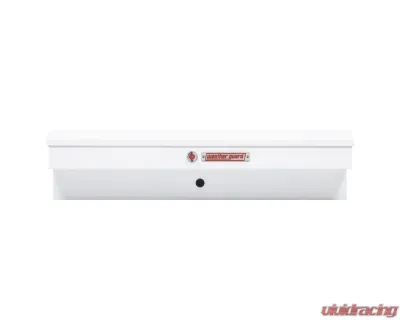 Weather Guard 56in Lo-Side Box, Steel, White, 4.0 cu ft - 175-3-04