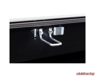 Weather Guard 56in Lo-Side Box, Steel, Gloss Black, 4.0 cu ft - 175-5-04