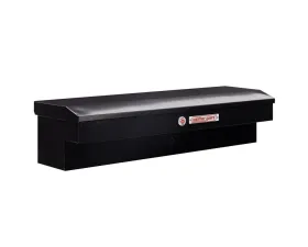 Weather Guard 56in Lo-Side Box, Steel, Gloss Black, 4.0 cu ft