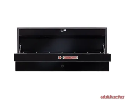 Weather Guard 56in Lo-Side Box, Steel, Gloss Black, 4.0 cu ft - 175-5-04