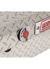 Weather Guard 56in Low Profile Lo-Side Box, Aluminum, Clear, 4.0 cu ft                                     - 178-0-04 - Image 4