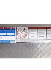 Weather Guard 56in Low Profile Lo-Side Box, Aluminum, Clear, 4.0 cu ft                                     - 178-0-04 - Image 10