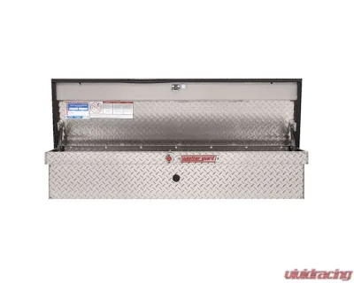 Weather Guard 56in Low Profile Lo-Side Box, Aluminum, Clear, 4.0 cu ft - 178-0-04