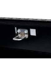 Weather Guard 56in Low Profile Lo-Side Box, Aluminum, Gloss Black, 4.0 cu ft                                     - 178-5-04 - Image 8