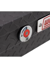 Weather Guard 56in Low Profile Lo-Side Box, Aluminum, Gloss Black, 4.0 cu ft                                     - 178-5-04 - Image 4