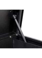 Weather Guard 56in Low Profile Lo-Side Box, Aluminum, Textured Matte Black, 4.0 cu ft                                     - 178-52-04 - Image 5
