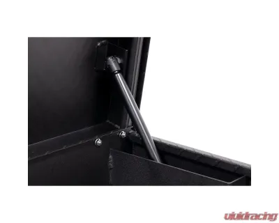 Weather Guard 56in Low Profile Lo-Side Box, Aluminum, Textured Matte Black, 4.0 cu ft - 178-52-04