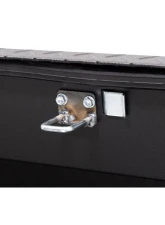 Weather Guard 56in Low Profile Lo-Side Box, Aluminum, Textured Matte Black, 4.0 cu ft                                     - 178-52-04 - Image 7