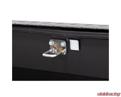 Weather Guard 56in Low Profile Lo-Side Box, Aluminum, Textured Matte Black, 4.0 cu ft - 178-52-04