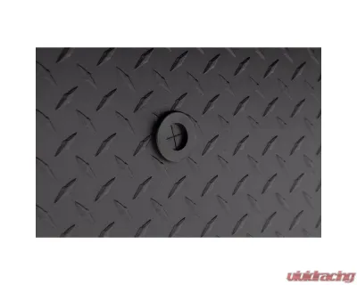 Weather Guard 56in Low Profile Lo-Side Box, Aluminum, Gloss Black, 4.0 cu ft - 178-5-04