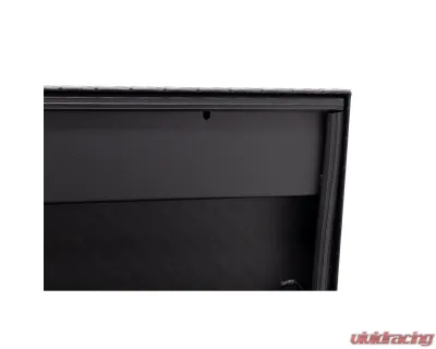 Weather Guard 56in Low Profile Lo-Side Box, Aluminum, Gloss Black, 4.0 cu ft - 178-5-04