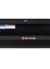 Weather Guard 56in Low Profile Lo-Side Box, Aluminum, Textured Matte Black, 4.0 cu ft                                     - 178-52-04 - Image 13