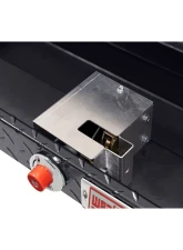 Weather Guard 56in Low Profile Lo-Side Box, Aluminum, Gunmetal Gray, 4.0 cu ft                                     - 178-6-04 - Image 6