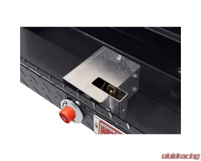 Weather Guard 56in Low Profile Lo-Side Box, Aluminum, Gunmetal Gray, 4.0 cu ft - 178-6-04