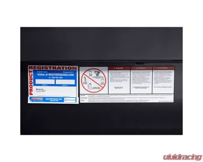 Weather Guard 56in Low Profile Lo-Side Box, Aluminum, Gunmetal Gray, 4.0 cu ft - 178-6-04