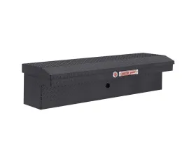Weather Guard 56in Low Profile Lo-Side Box, Aluminum, Gunmetal Gray, 4.0 cu ft