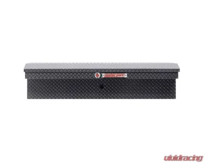 Weather Guard 56in Low Profile Lo-Side Box, Aluminum, Gunmetal Gray, 4.0 cu ft - 178-6-04