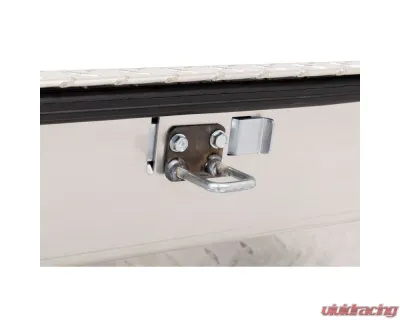 Weather Guard 41in Low Profile Lo-Side Box, Aluminum, Clear, 3.0 cu ft - 180-0-04