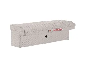 Weather Guard 41in Low Profile Lo-Side Box, Aluminum, Clear, 3.0 cu ft