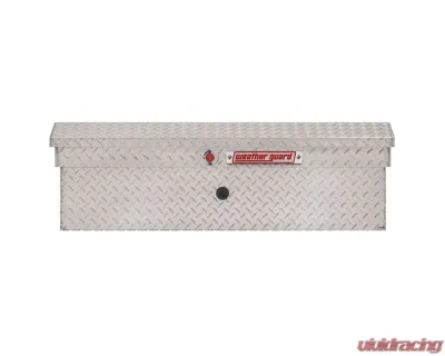 Weather Guard 41in Low Profile Lo-Side Box, Aluminum, Clear, 3.0 cu ft - 180-0-04