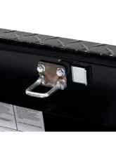 Weather Guard 41in Low Profile Lo-Side Box, Aluminum, Gloss Black, 3.0 cu ft                                     - 180-5-04 - Image 7