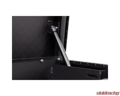 Weather Guard 41in Low Profile Lo-Side Box, Aluminum, Textured Matte Black, 3.0 cu ft - 180-52-04