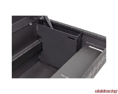 Weather Guard 41in Low Profile Lo-Side Box, Aluminum, Textured Matte Black, 3.0 cu ft - 180-52-04