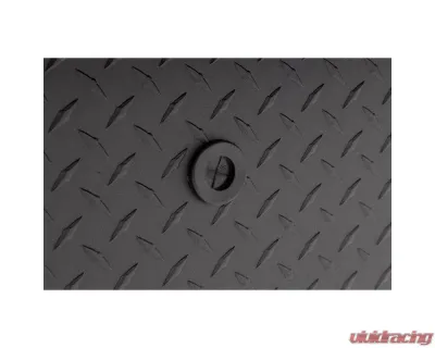 Weather Guard 41in Low Profile Lo-Side Box, Aluminum, Textured Matte Black, 3.0 cu ft - 180-52-04