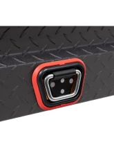 Weather Guard 41in Low Profile Lo-Side Box, Aluminum, Textured Matte Black, 3.0 cu ft                                     - 180-52-04 - Image 5