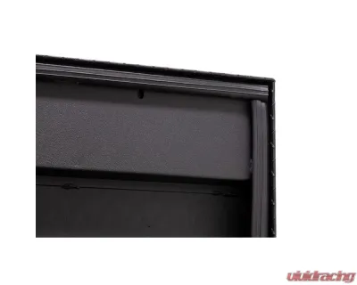 Weather Guard 41in Low Profile Lo-Side Box, Aluminum, Textured Matte Black, 3.0 cu ft - 180-52-04