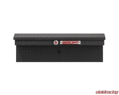 Weather Guard 41in Low Profile Lo-Side Box, Aluminum, Textured Matte Black, 3.0 cu ft - 180-52-04