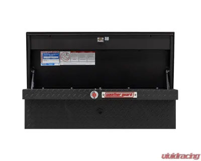 Weather Guard 41in Low Profile Lo-Side Box, Aluminum, Textured Matte Black, 3.0 cu ft - 180-52-04