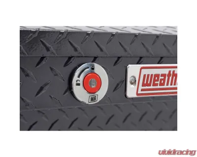 Weather Guard 41in Low Profile Lo-Side Box, Aluminum, Gunmetal Gray, 3.0 cu ft - 180-6-04